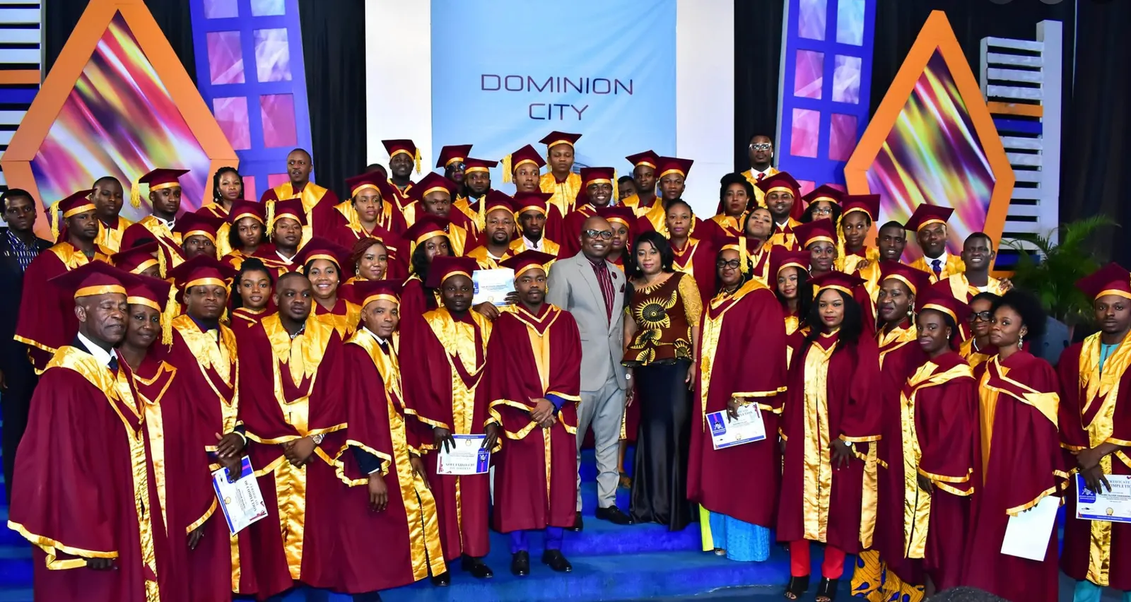A Dominion Leadership Institute graduation.